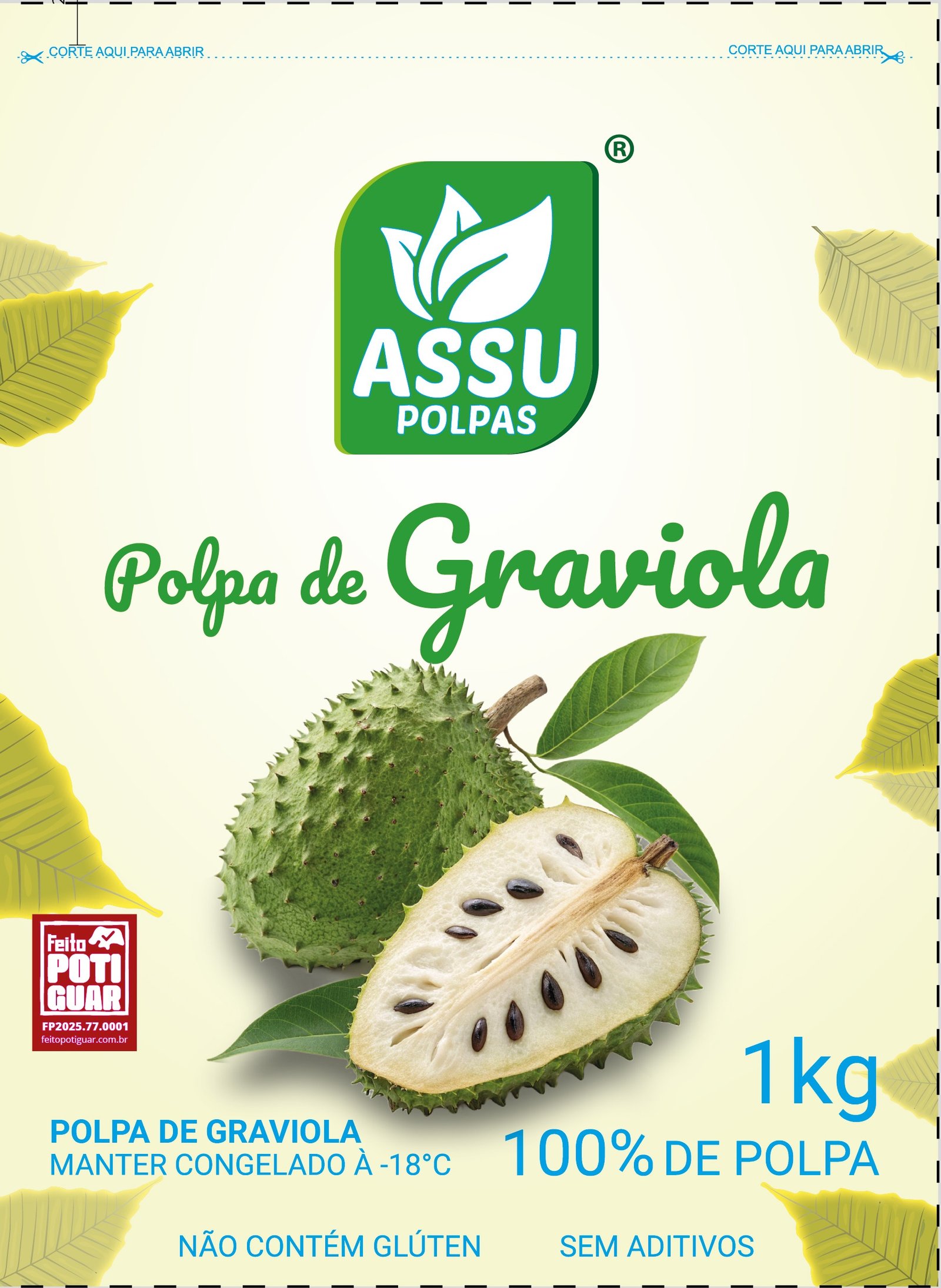 Polpa de Graviola